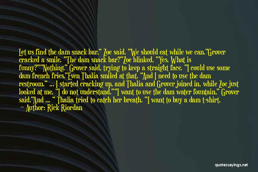 Funny Grover Quotes By Rick Riordan