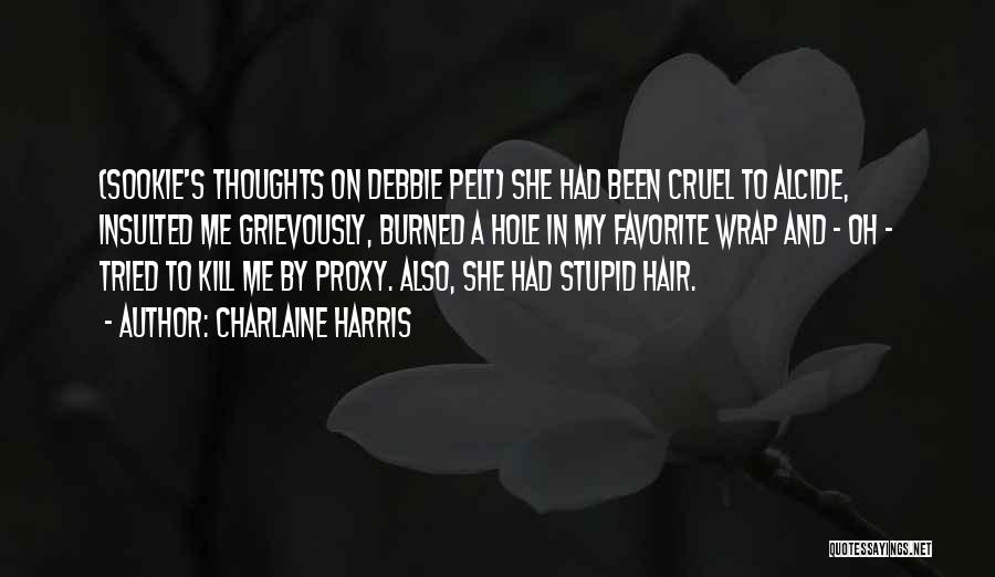 Funny Hair Quotes By Charlaine Harris