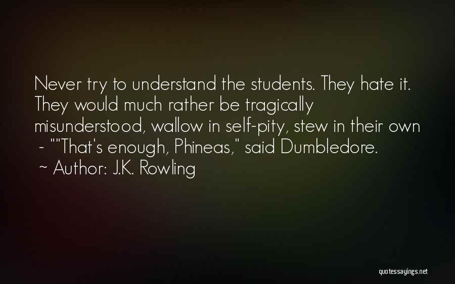 Funny Hate Quotes By J.K. Rowling