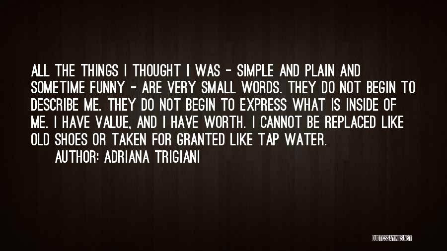 Funny He's Not Worth It Quotes By Adriana Trigiani
