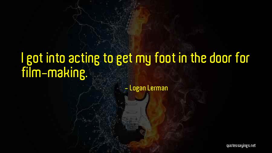 Funny House Painter Quotes By Logan Lerman Funny House Painter Quotes By Logan Lerman