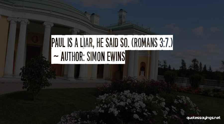 Funny Humorous Quotes By Simon Ewins