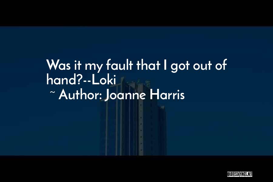 Funny Humour Quotes By Joanne Harris