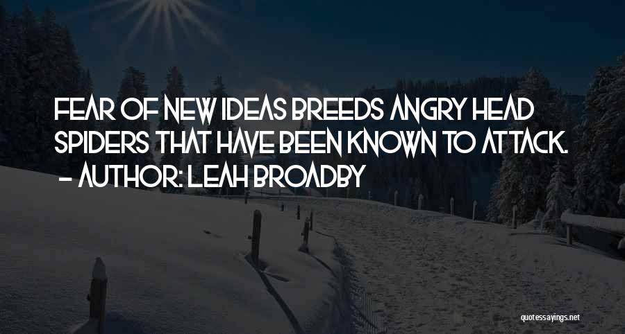 Funny Humour Quotes By Leah Broadby