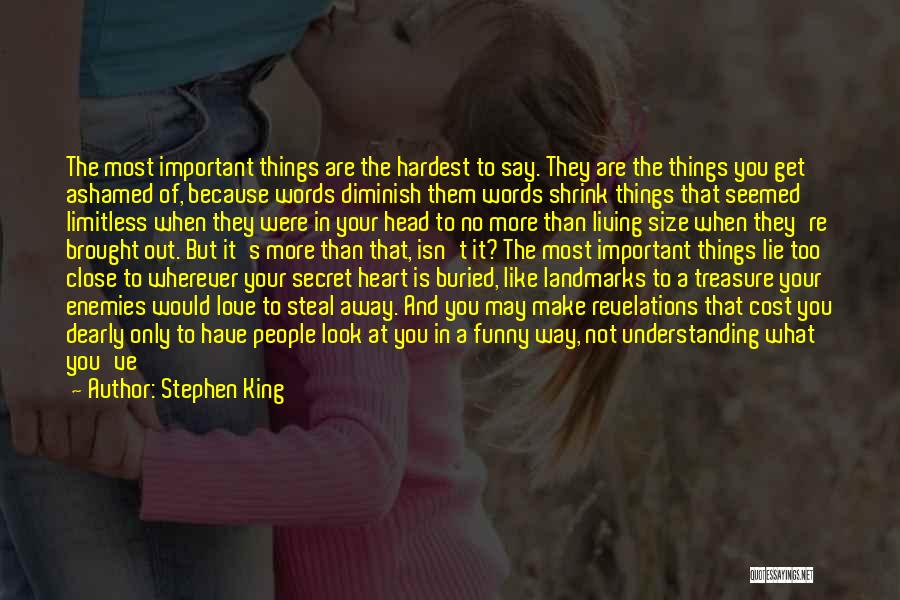 Funny I Like You More Than Quotes By Stephen King