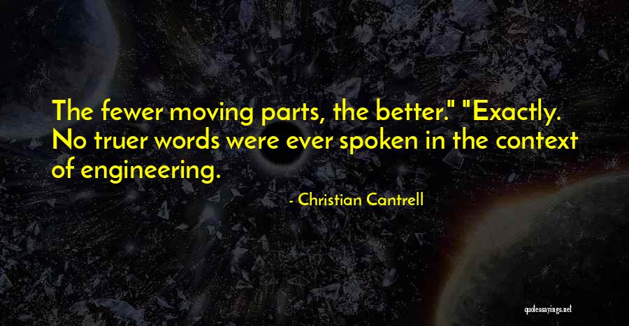 Funny In Context Quotes By Christian Cantrell