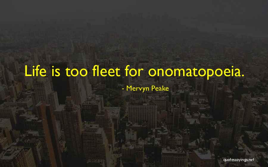 Funny In Context Quotes By Mervyn Peake