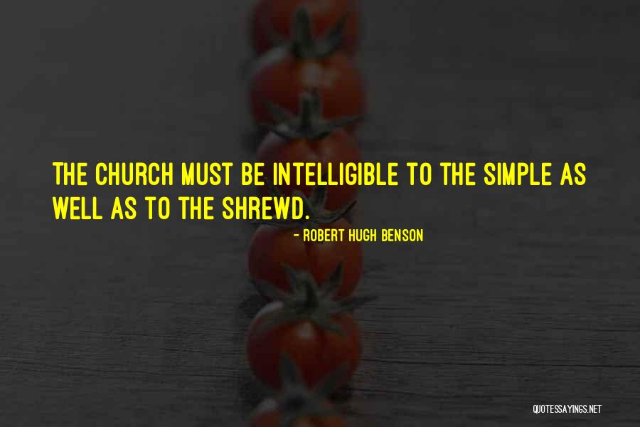 Funny In Context Quotes By Robert Hugh Benson