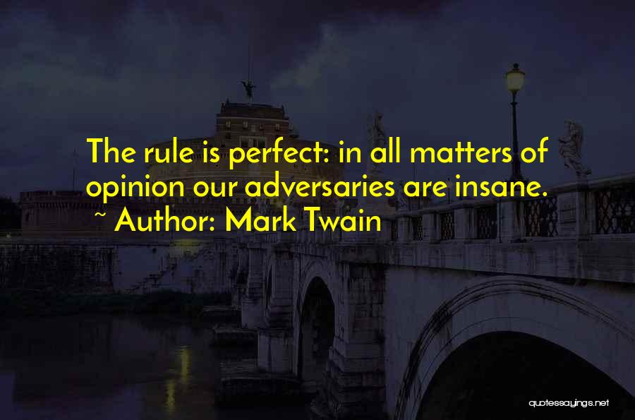 Funny In My Opinion Quotes By Mark Twain