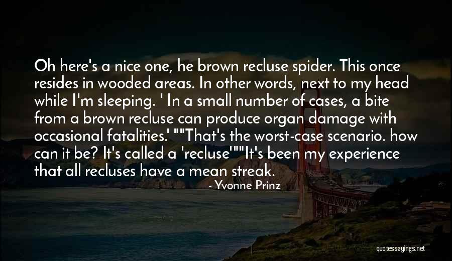 Funny In The Words Of Quotes By Yvonne Prinz