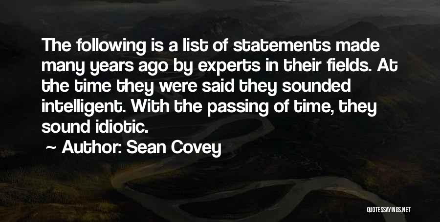 Funny Inaccurate Quotes By Sean Covey