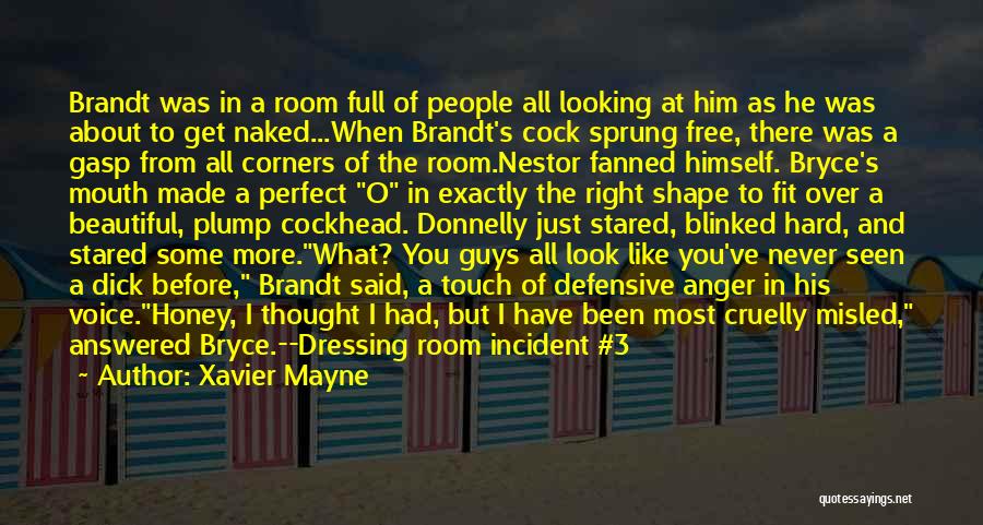 Funny Incident Quotes By Xavier Mayne