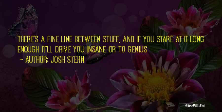 Funny Insanity Quotes By Josh Stern