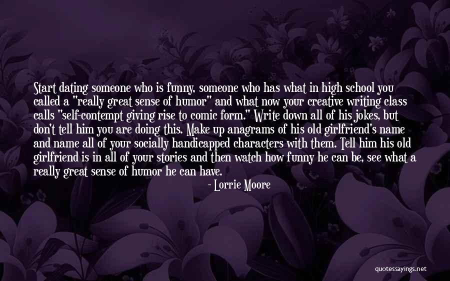 Funny Jokes Quotes By Lorrie Moore