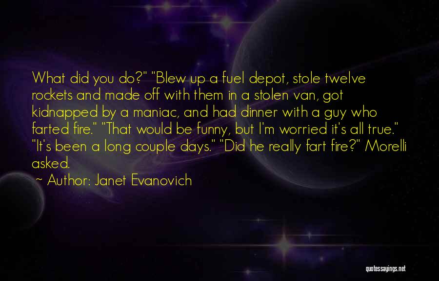 Funny Kidnapped Quotes By Janet Evanovich