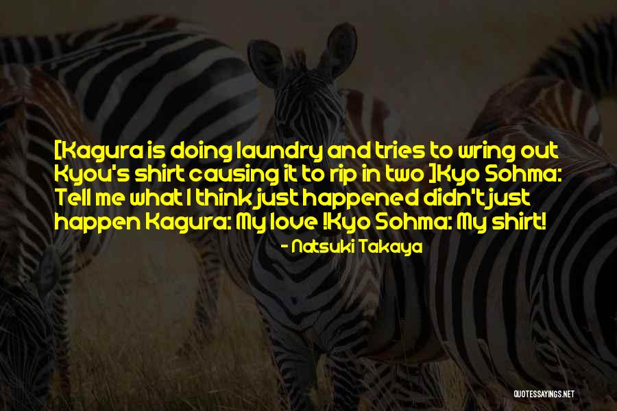 Funny Kyo Sohma Quotes By Natsuki Takaya Funny Kyo Sohma Quotes By Natsuki Takaya