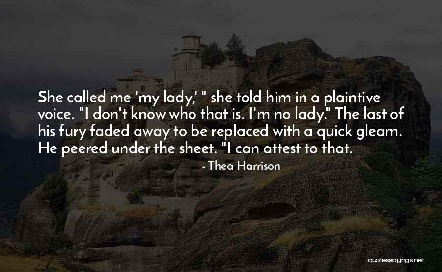 Funny Lady C Quotes By Thea Harrison