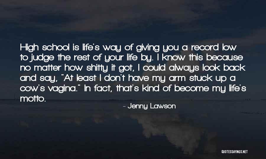 Funny Life Fact Quotes By Jenny Lawson