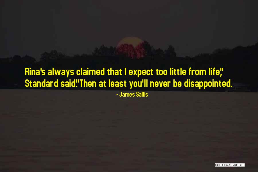 Funny Little Life Quotes By James Sallis Funny Little Life Quotes By James Sallis