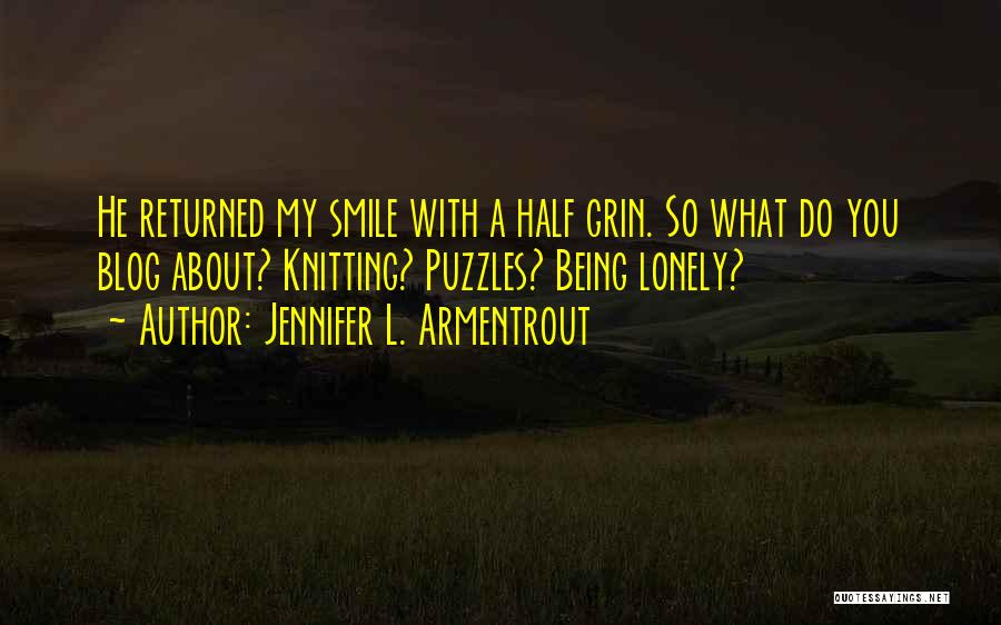 Funny Lonely Quotes By Jennifer L. Armentrout