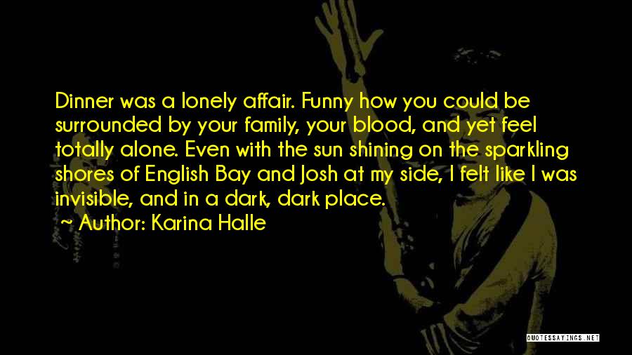 Funny Lonely Quotes By Karina Halle