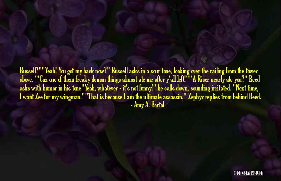 Funny Looking Back Quotes By Amy A. Bartol Funny Looking Back Quotes By Amy A. Bartol