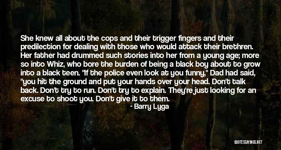 Funny Looking Back Quotes By Barry Lyga Funny Looking Back Quotes By Barry Lyga