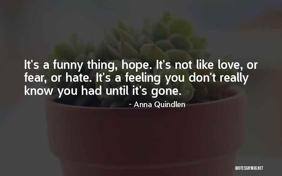Funny Love Feeling Quotes By Anna Quindlen Funny Love Feeling Quotes By Anna Quindlen