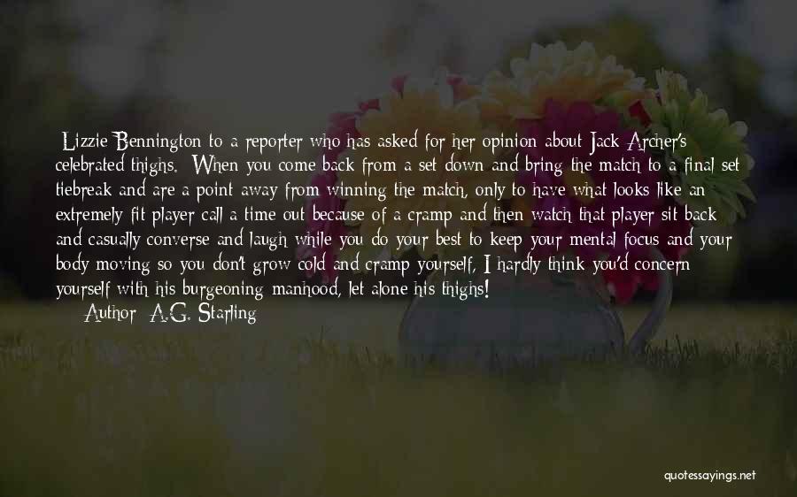 Funny Love You Quotes By A.G. Starling