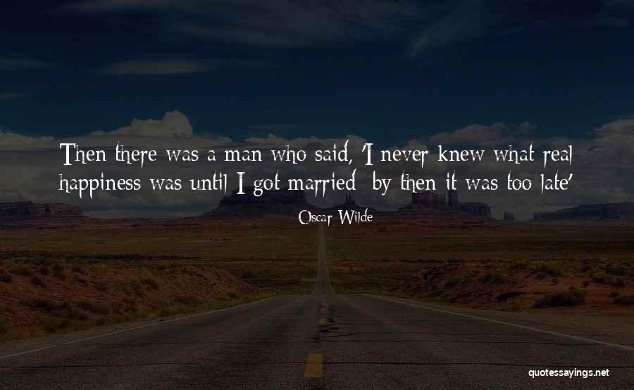 Funny Married Quotes By Oscar Wilde