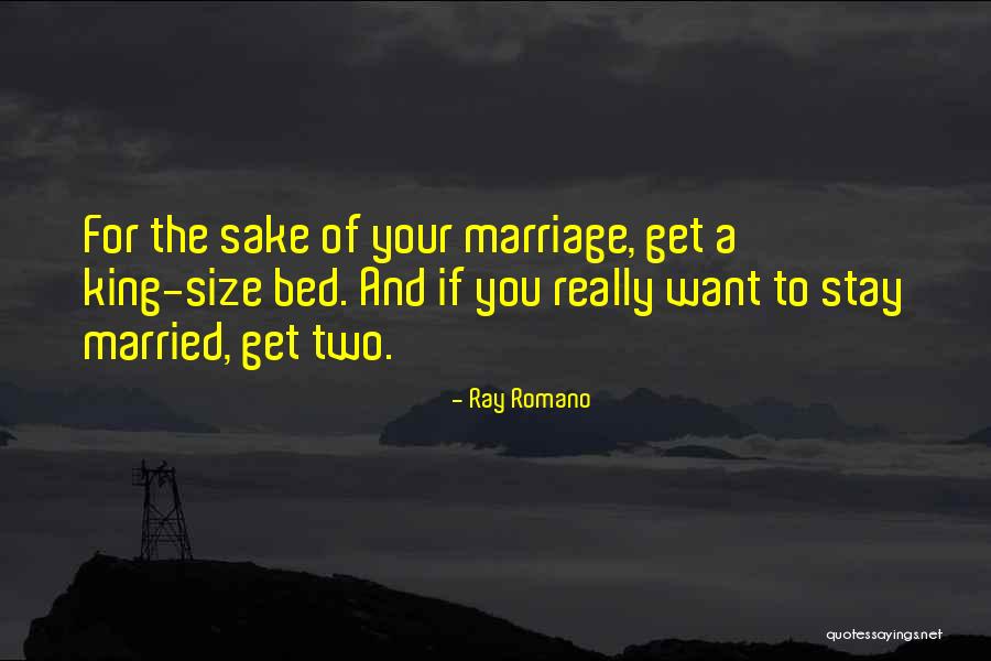 Funny Married Quotes By Ray Romano