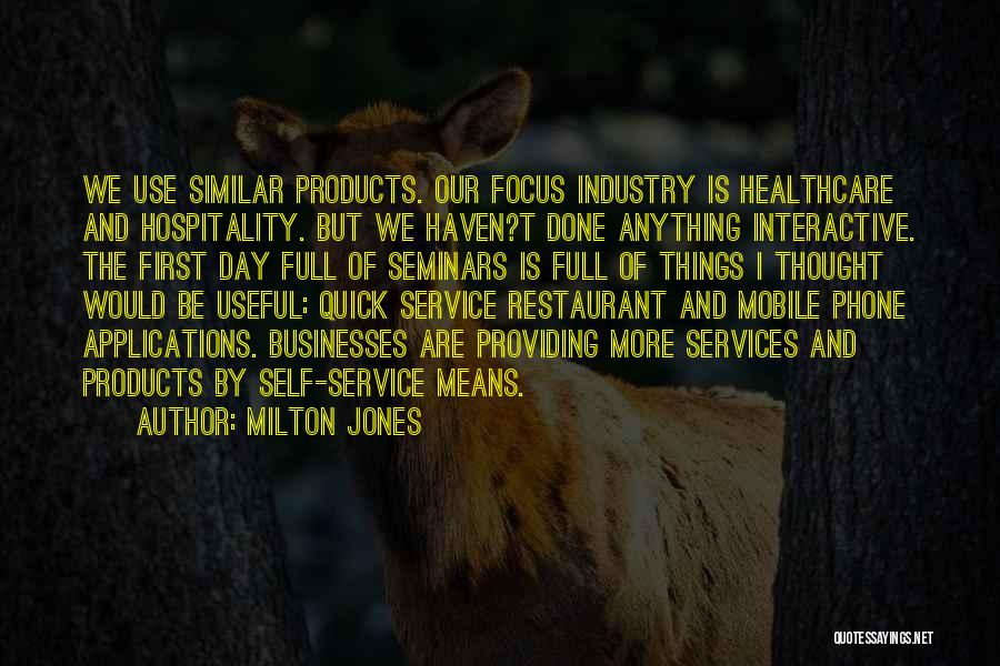 Funny Mean Quotes By Milton Jones