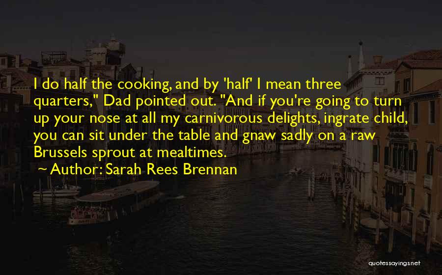 Funny Mean Quotes By Sarah Rees Brennan