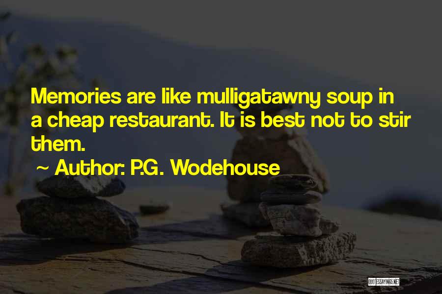 Funny Memories Quotes By P.G. Wodehouse