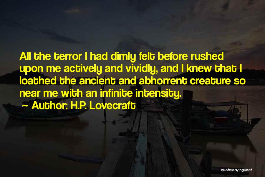 Funny Menachem Mendel Schneerson Quotes By H.P. Lovecraft