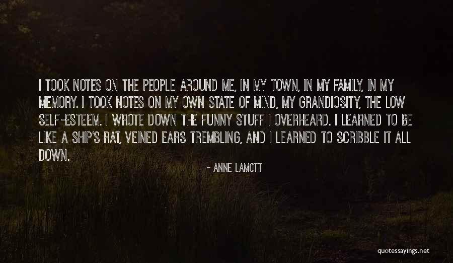 Funny Mind Quotes By Anne Lamott