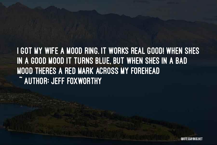 Funny Mood Off Quotes By Jeff Foxworthy
