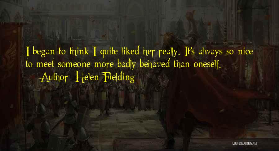 Funny Most Liked Quotes By Helen Fielding