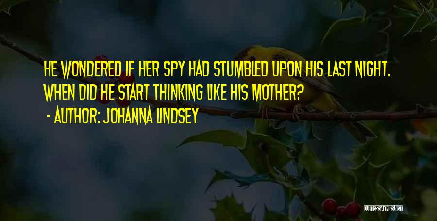 Funny Mother Quotes By Johanna Lindsey