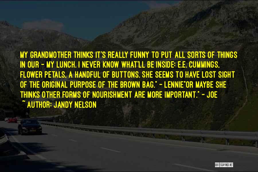 Funny Mrs Brown Quotes By Jandy Nelson