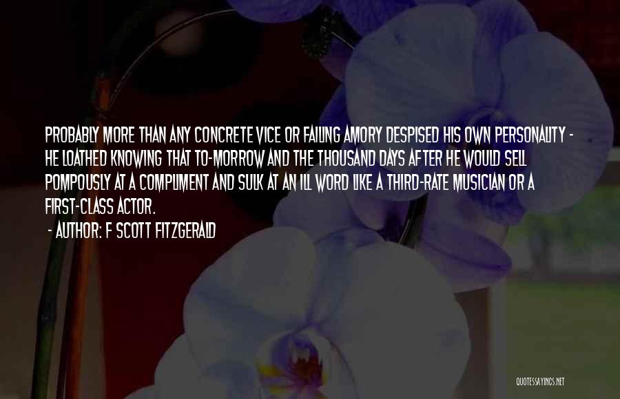Funny Musician Quotes By F Scott Fitzgerald