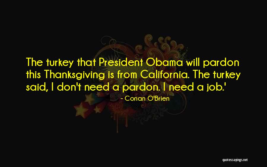 Funny Need A Job Quotes By Conan O'Brien