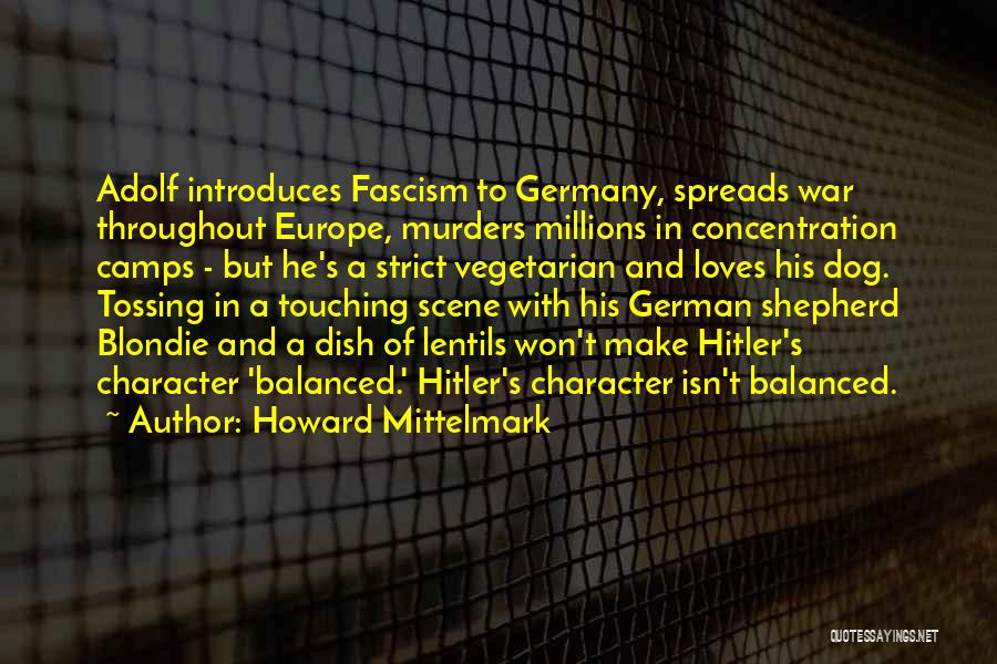 Funny Non Vegetarian Quotes By Howard Mittelmark