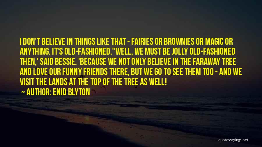 Funny Not In Love Quotes By Enid Blyton