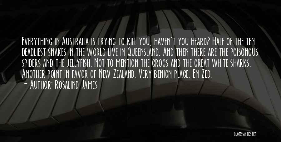 Funny Nz Quotes By Rosalind James