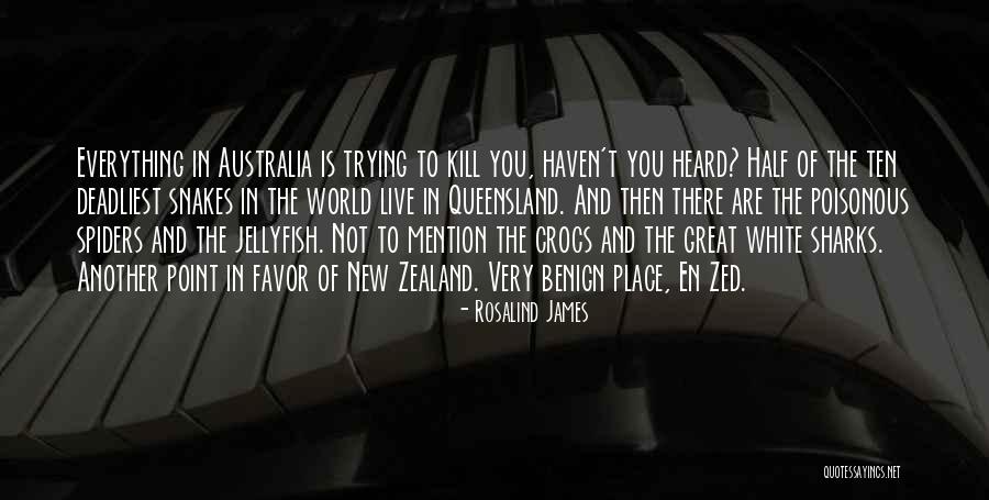 Funny Nz Quotes By Rosalind James