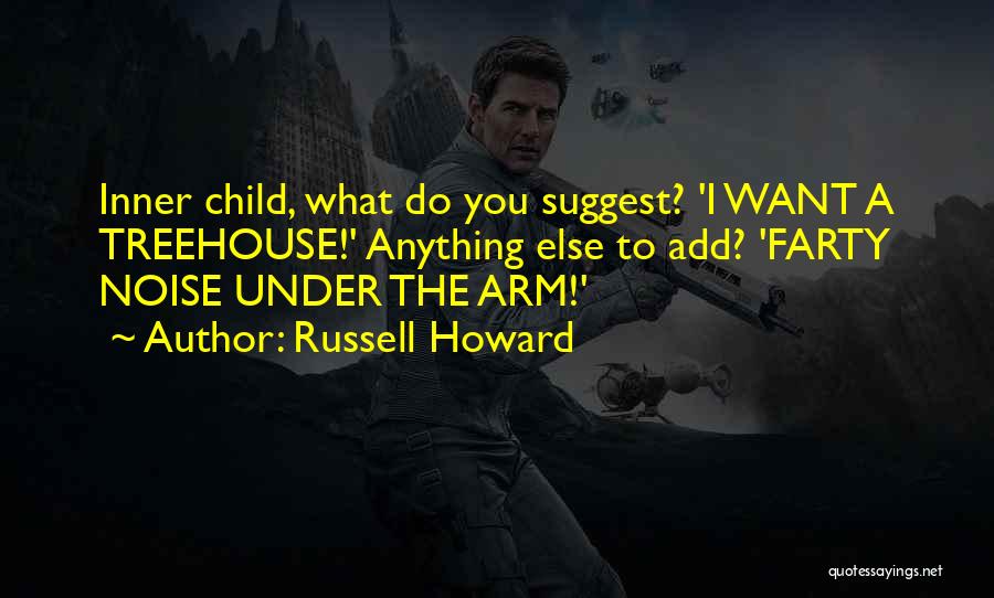 Funny One Arm Quotes By Russell Howard