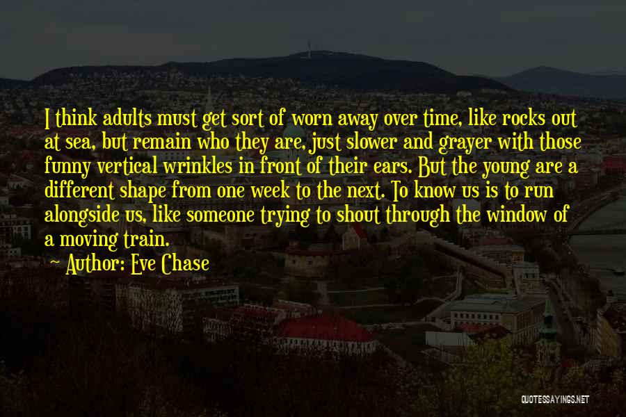 Funny Out Of Shape Quotes By Eve Chase