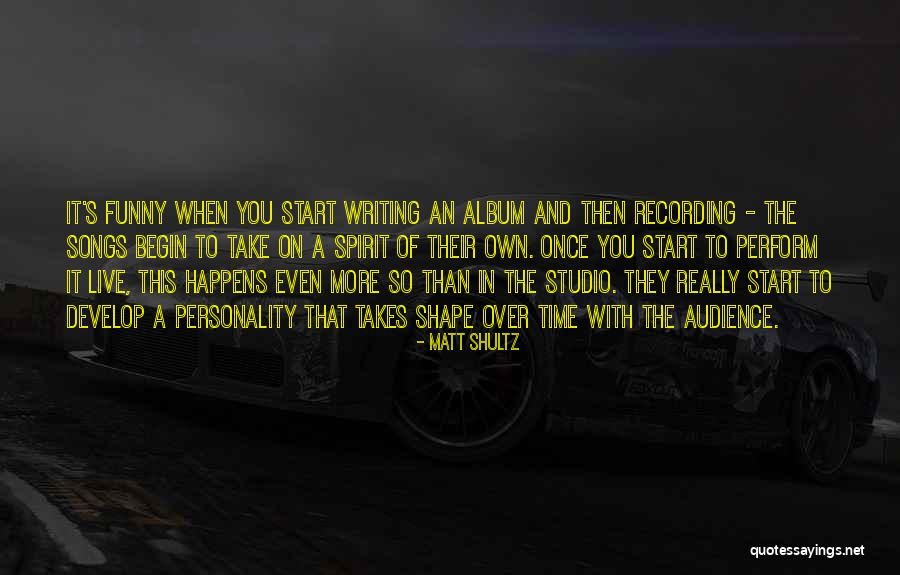 Funny Out Of Shape Quotes By Matt Shultz