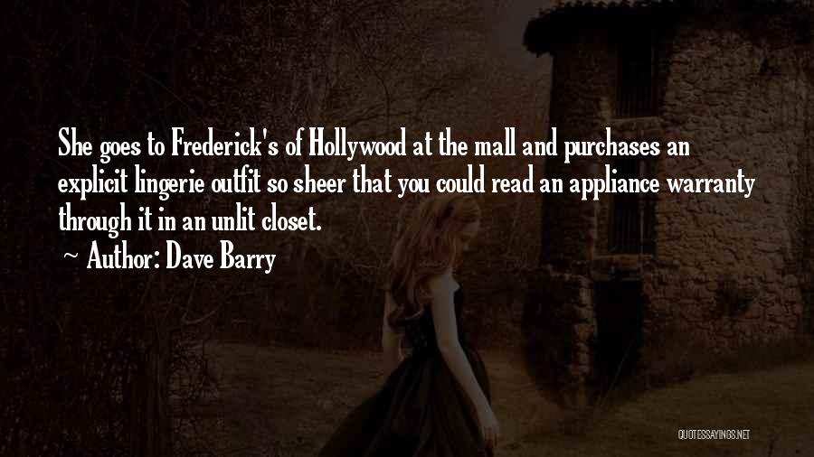 Funny Outfit Quotes By Dave Barry